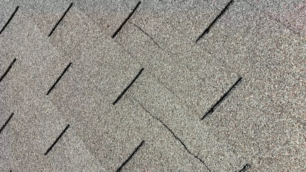 Cracked Shingles On Roof in Hutto Texas