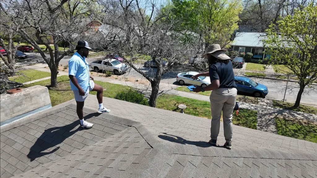 Roof Inspection After Wind Storm For Leaky Roof Repair